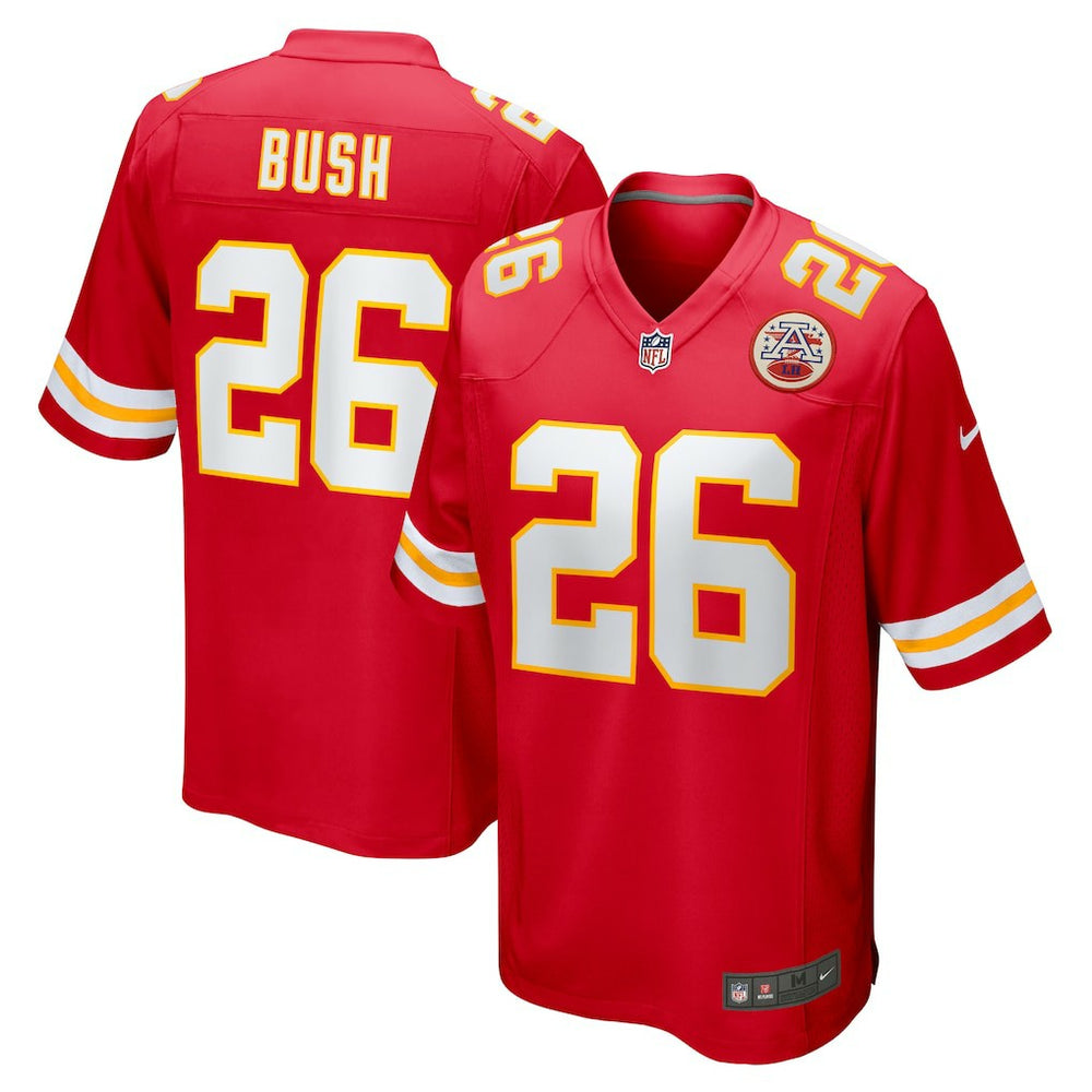 Kansas City Chiefs Deon Bush  Game Player Jersey | NFL Sale