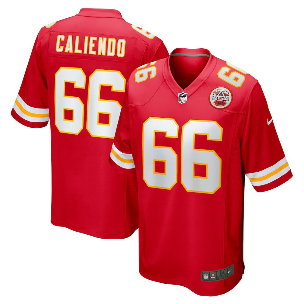 Kansas City Chiefs Mike Caliendo  Game Player Jersey | NFL On sale