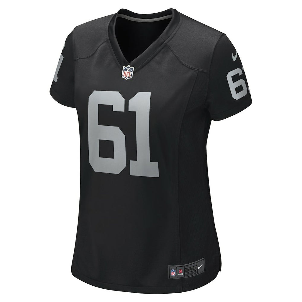 Las Vegas Raiders Jordan Meredith  Women's Game Player Jersey | NFL Outlet