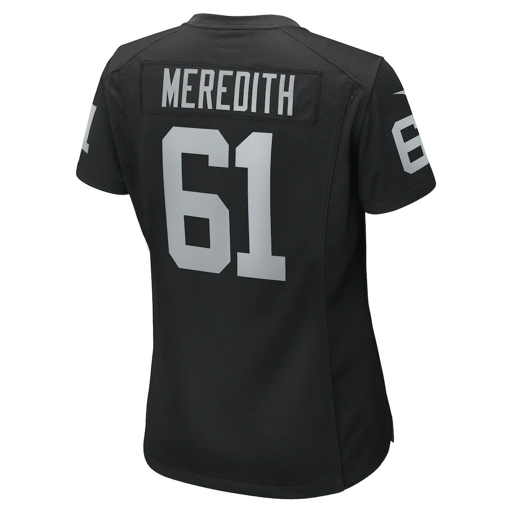 Las Vegas Raiders Jordan Meredith  Women's Game Player Jersey | NFL Outlet
