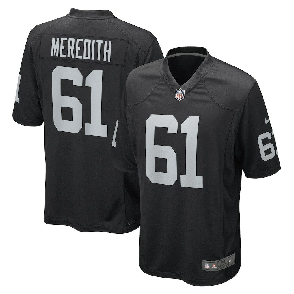 Las Vegas Raiders Jordan Meredith  Game Player Jersey | NFL Hot