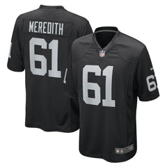 Las Vegas Raiders Jordan Meredith  Game Player Jersey | NFL Hot