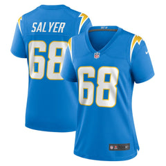 Los Angeles Chargers Jamaree Salyer  Women's Game Player Jersey | NFL Outlet