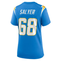 Los Angeles Chargers Jamaree Salyer  Women's Game Player Jersey | NFL Outlet