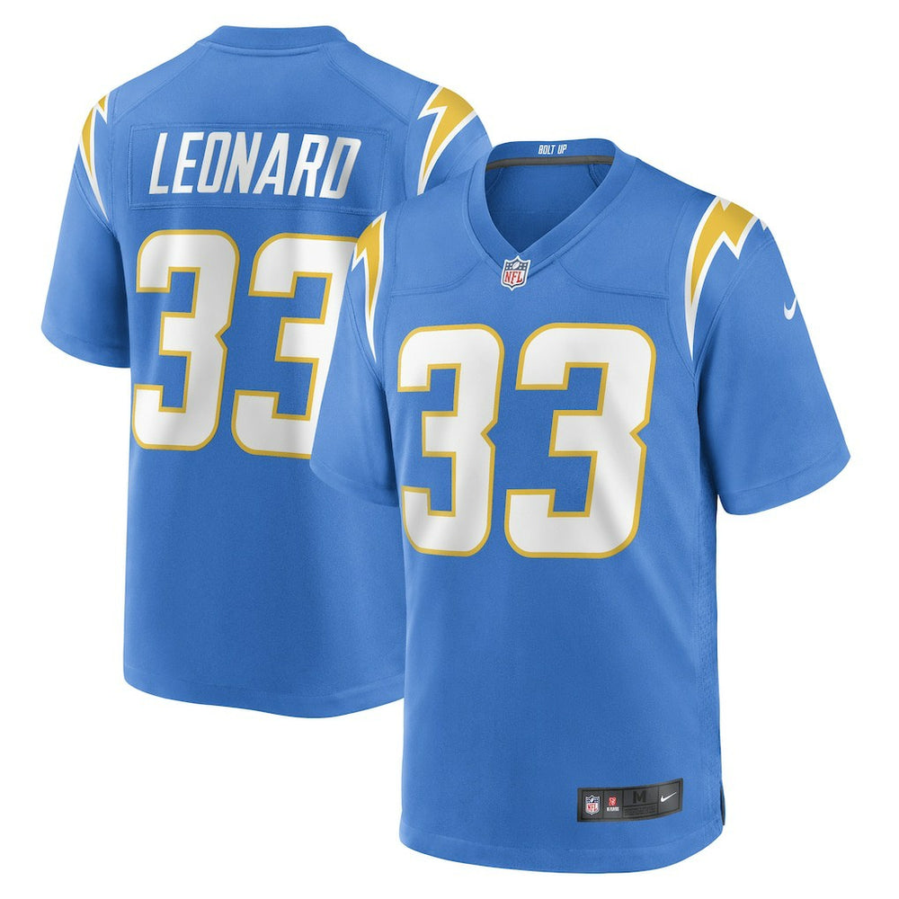 Los Angeles Chargers Deane Leonard  Game Player Jersey | NFL New