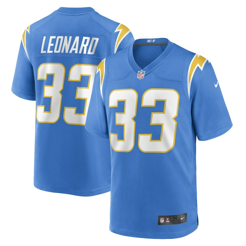 Los Angeles Chargers Deane Leonard  Game Player Jersey | NFL New