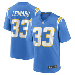 Los Angeles Chargers Deane Leonard  Game Player Jersey | NFL New