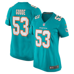 Miami Dolphins Cameron Goode  Women's Game Player Jersey | NFL Online