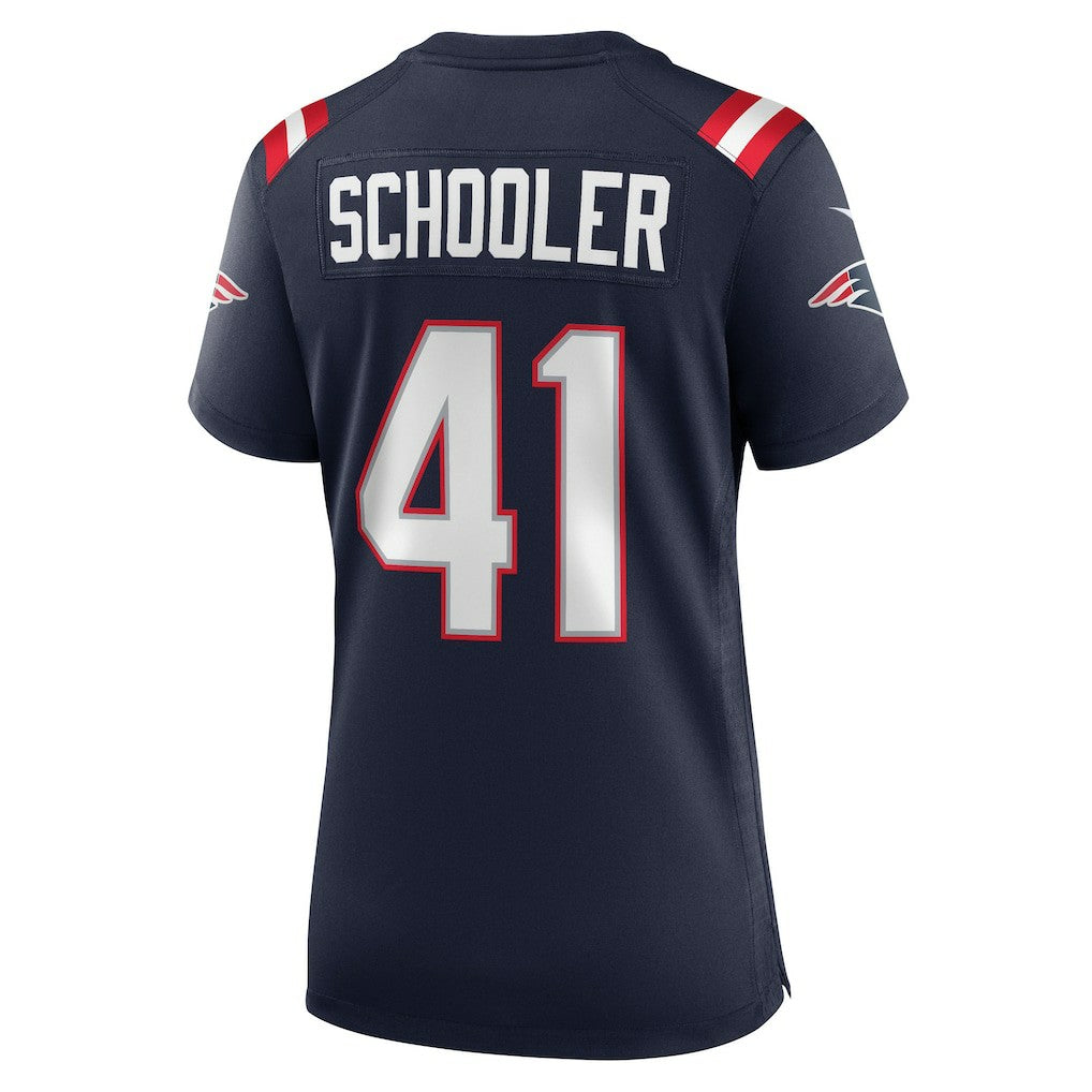 New England Patriots Brenden Schooler  Women's Game Jersey | NFL Online