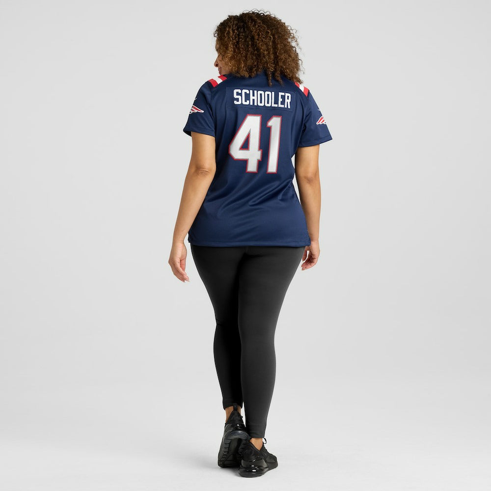 New England Patriots Brenden Schooler  Women's Game Jersey | NFL Online
