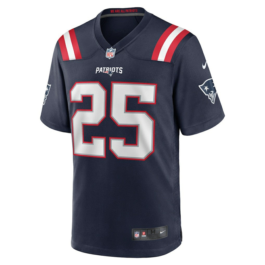 New England Patriots Marcus Jones  Game Player Jersey | NFL Sale