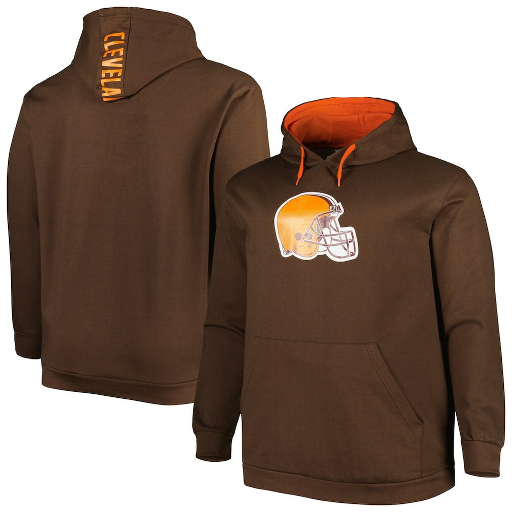 Cleveland Browns Big & Tall Logo Pullover Hoodie | NFL Online