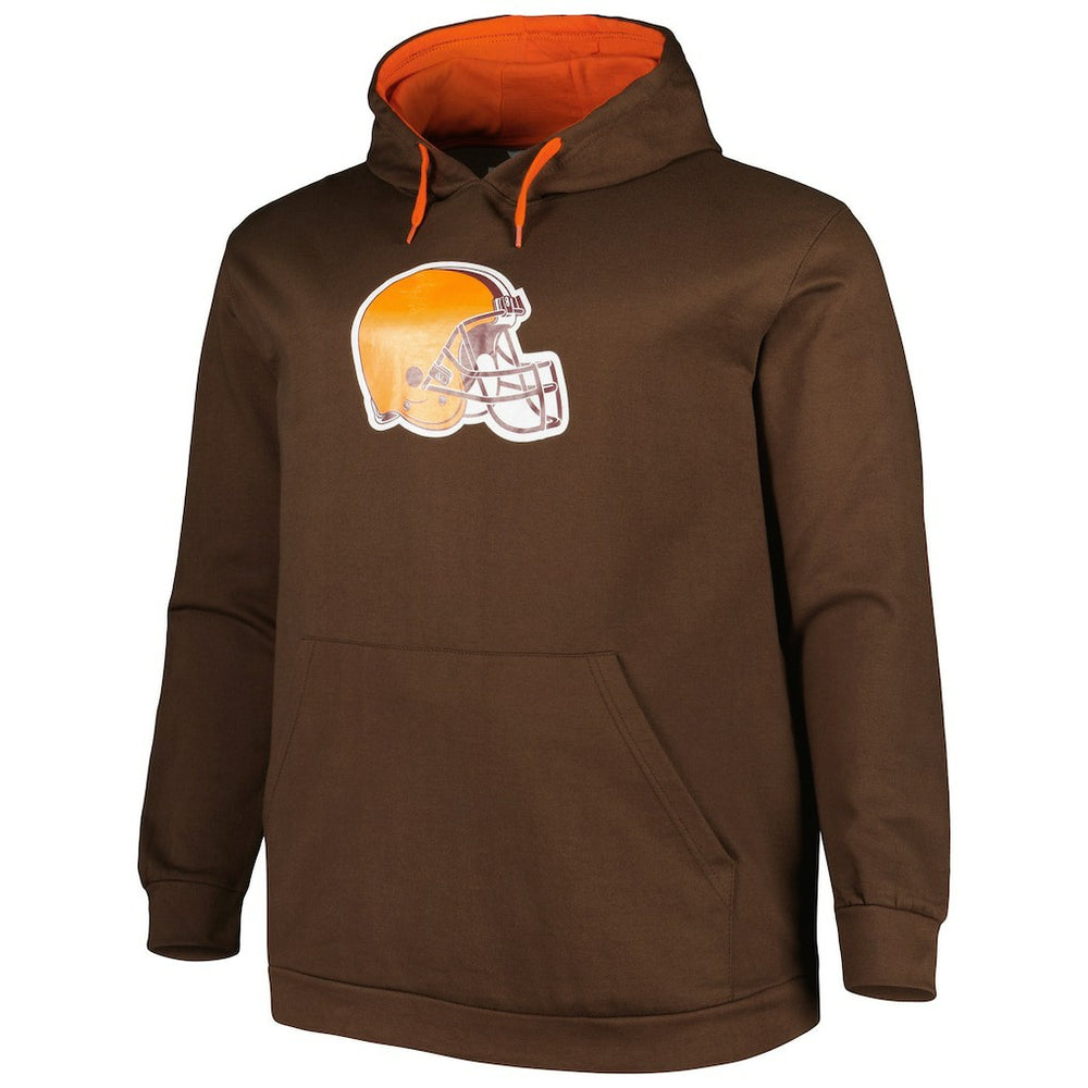 Cleveland Browns Big & Tall Logo Pullover Hoodie | NFL Online