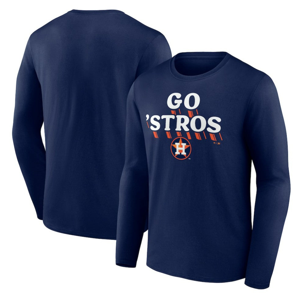 Houston Astros Go Stros Long Sleeve T-Shirt - MLB T-shirts