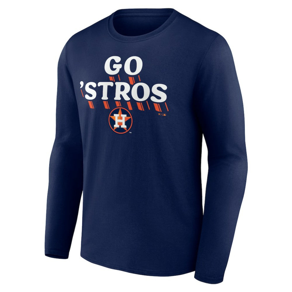 Houston Astros Go Stros Long Sleeve T-Shirt - MLB T-shirts