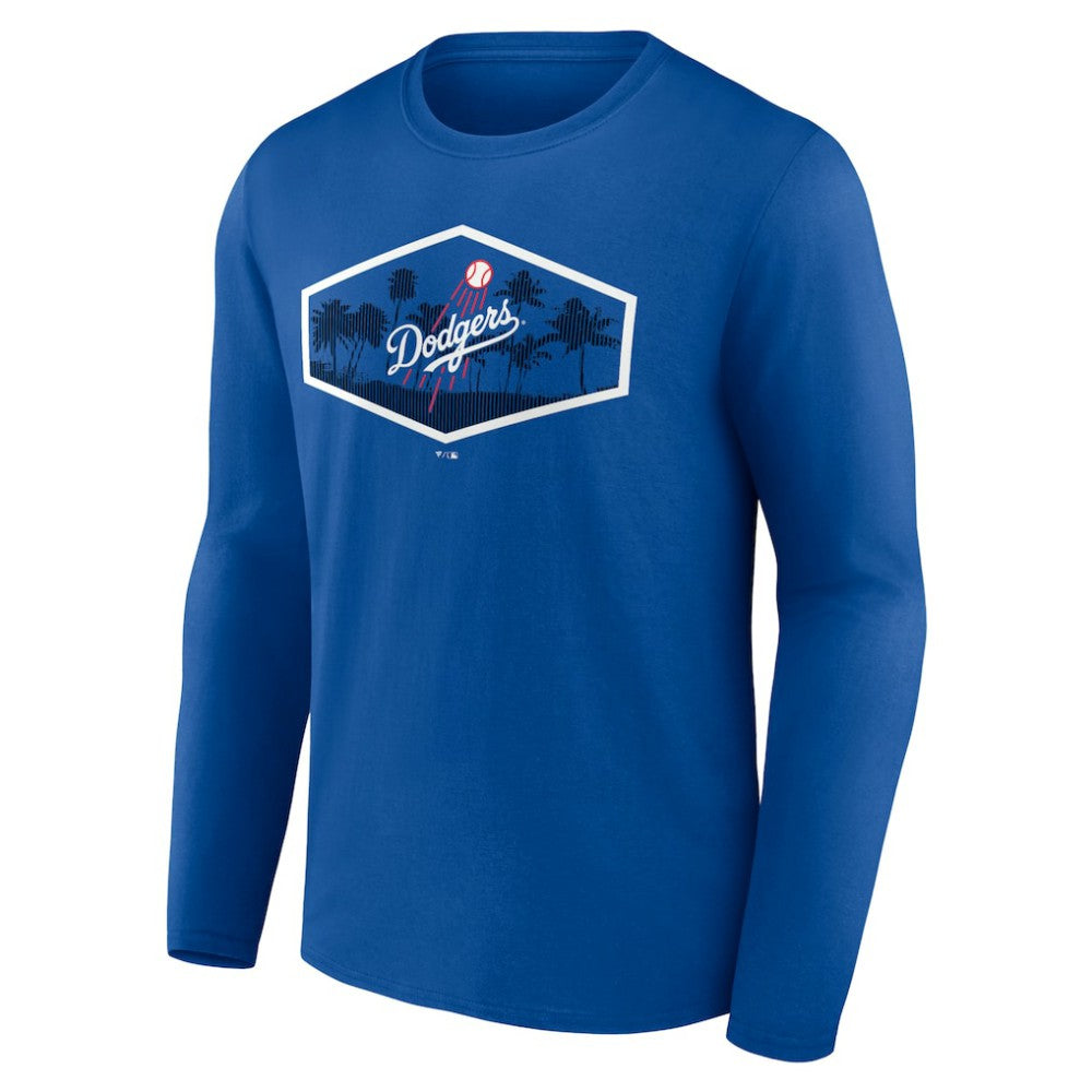 Los Angeles Dodgers Scoreboard Long Sleeve T-Shirt - MLB T-shirts