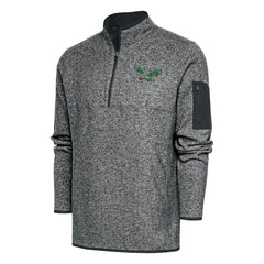 Philadelphia Eagles Antigua Throwback Fortune Quarter-Zip Pullover Jacket | NFL Online