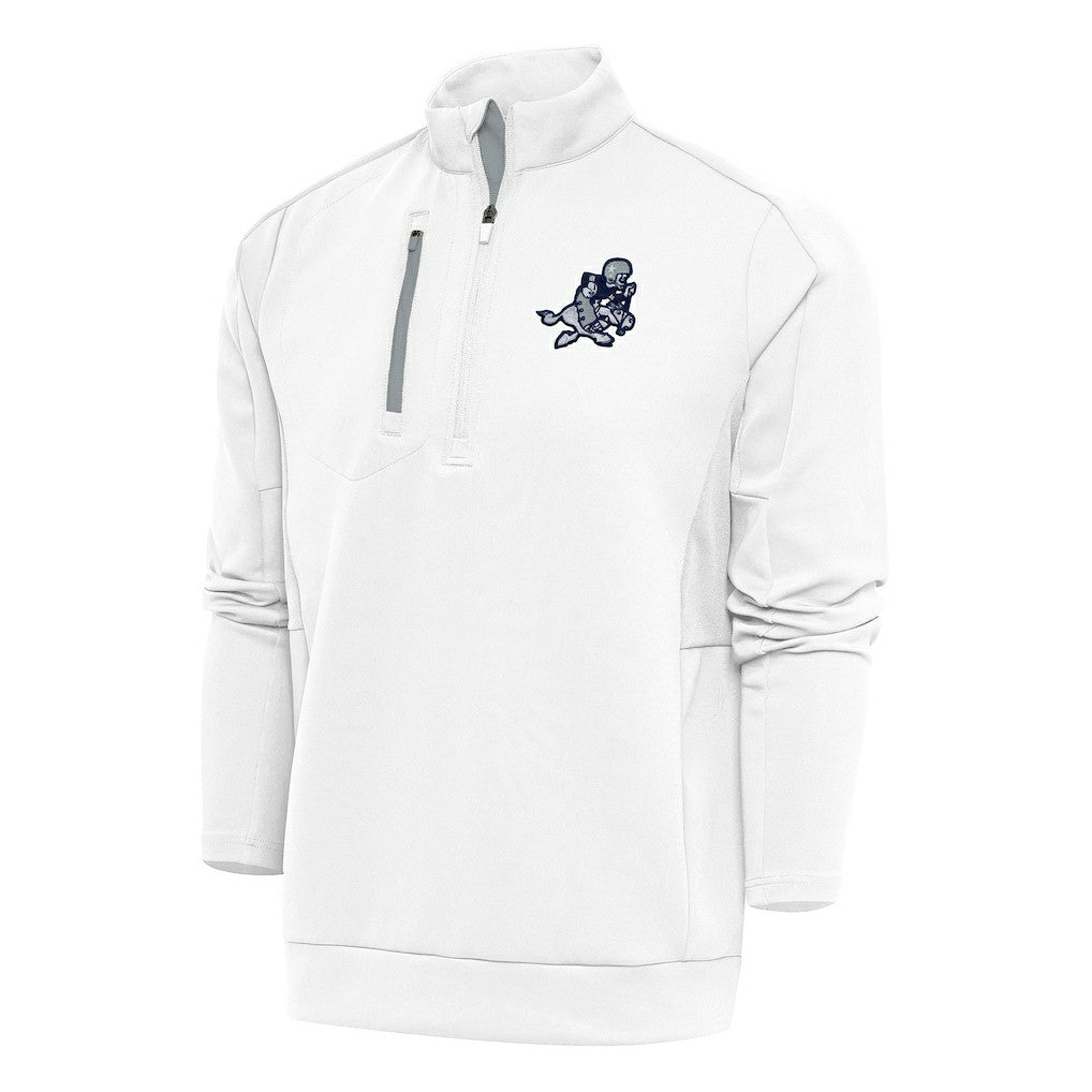 Dallas Cowboys Antigua Team Logo Throwback Generation Quarter-Zip Pullover Top | NFL On sale