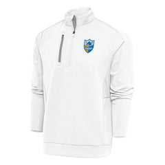 Los Angeles Chargers Antigua Team Logo Throwback Generation Quarter-Zip Pullover Top | NFL Near me