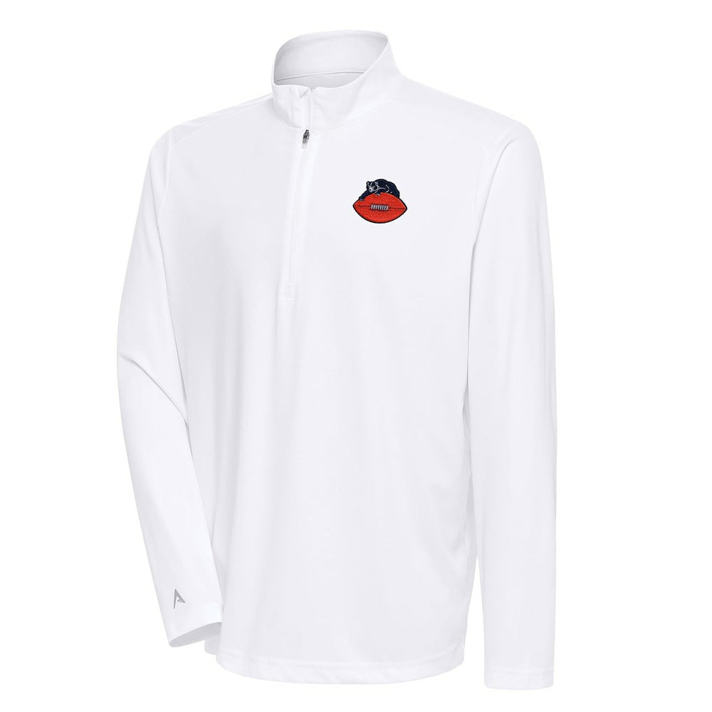 Chicago Bears Antigua Team Logo Throwback Tribute Quarter-Zip Pullover Top | NFL On sale