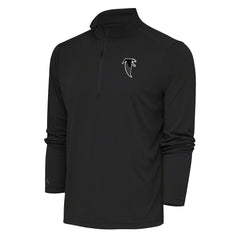 Atlanta Falcons Antigua Team Logo Throwback Tribute Quarter-Zip Pullover Top | NFL Sale
