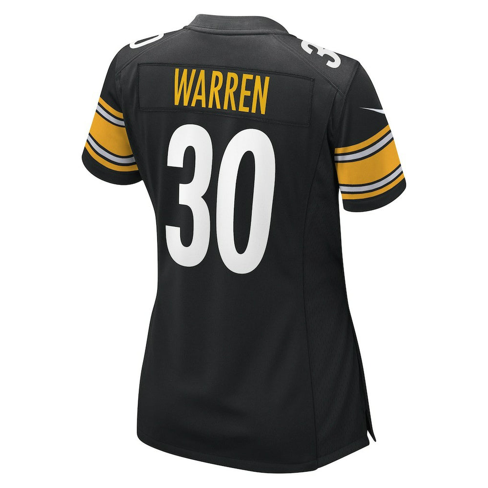 Pittsburgh Steelers Jaylen Warren  Women's Game Player Jersey | NFL New