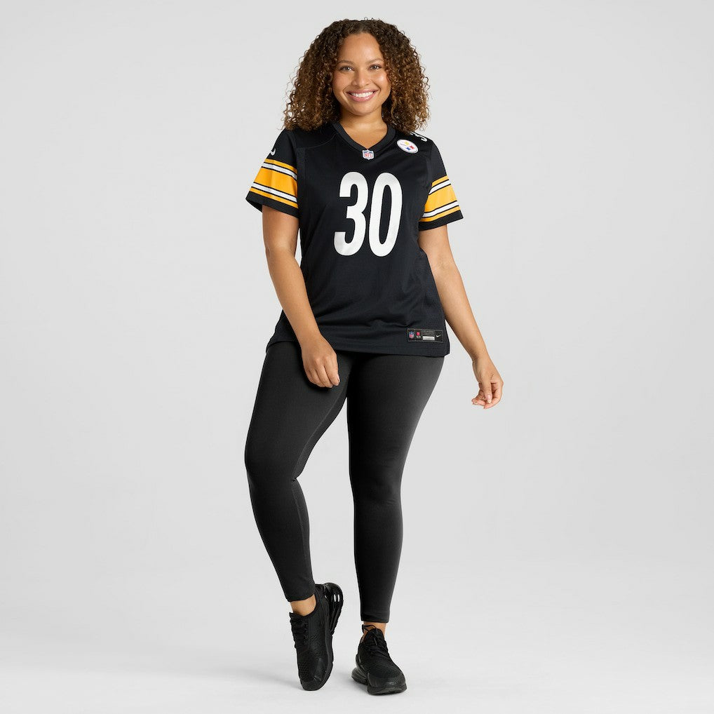 Pittsburgh Steelers Jaylen Warren  Women's Game Player Jersey | NFL New