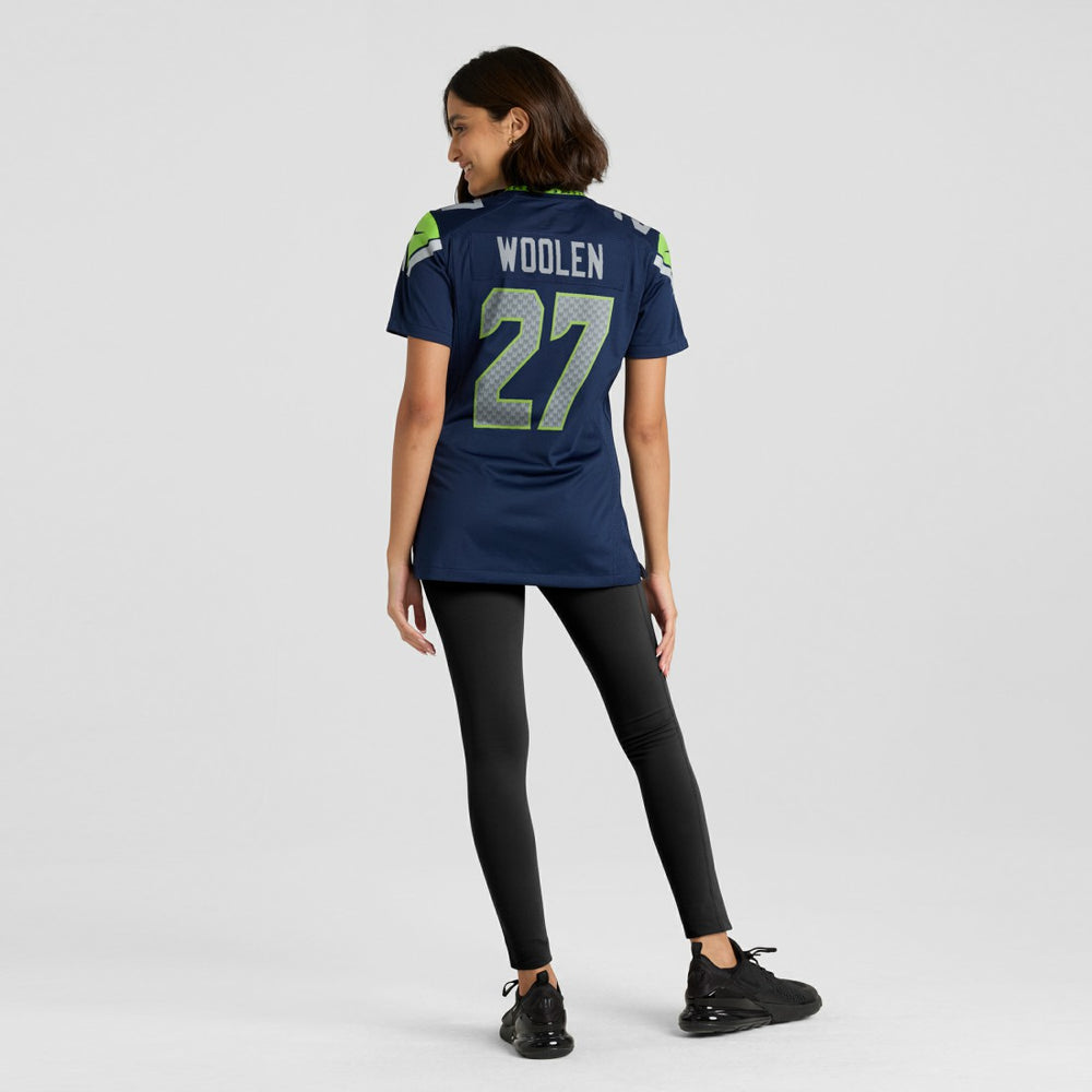 Seattle Seahawks Riq Woolen  Women's Team Game Jersey | NFL Hot