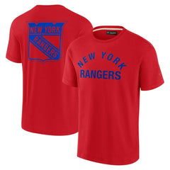 New York Rangers Fanatics Unisex Elements Super Soft Short Sleeve T-Shirt -  NHL T-shirts