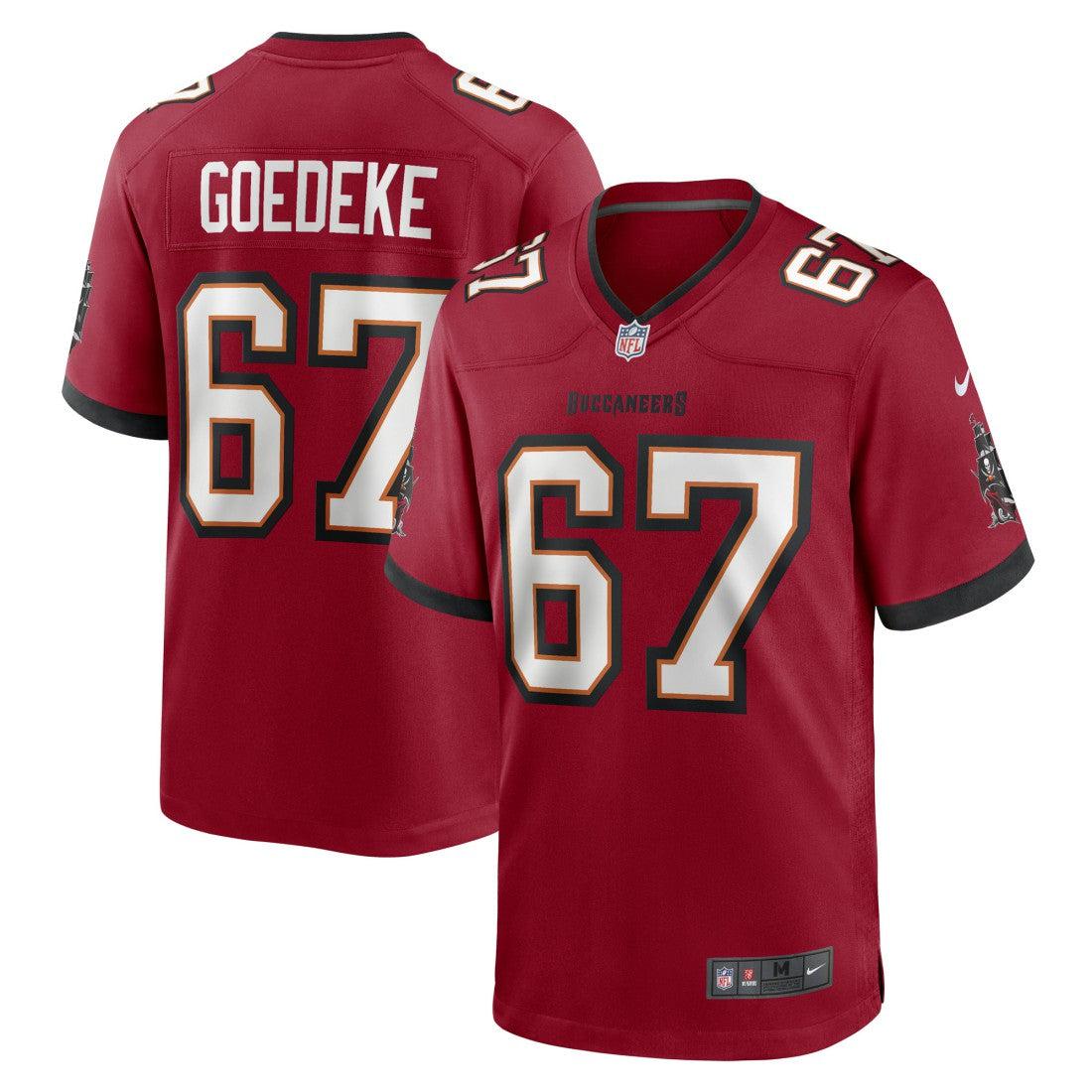 Tampa Bay Buccaneers Luke Goedeke  Game Player Jersey | NFL US