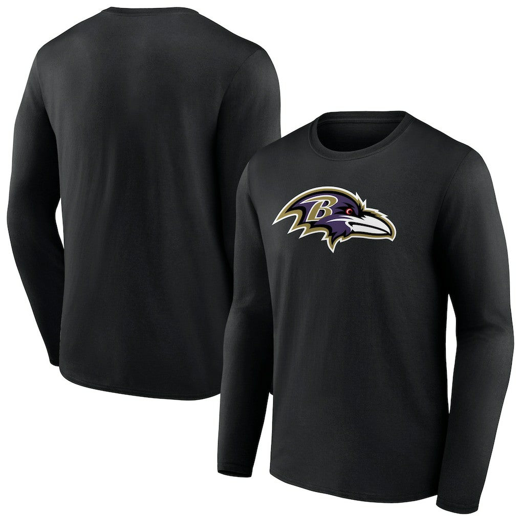 Baltimore Ravens Primary Team Logo Long Sleeve T-Shirt | NFL Near me