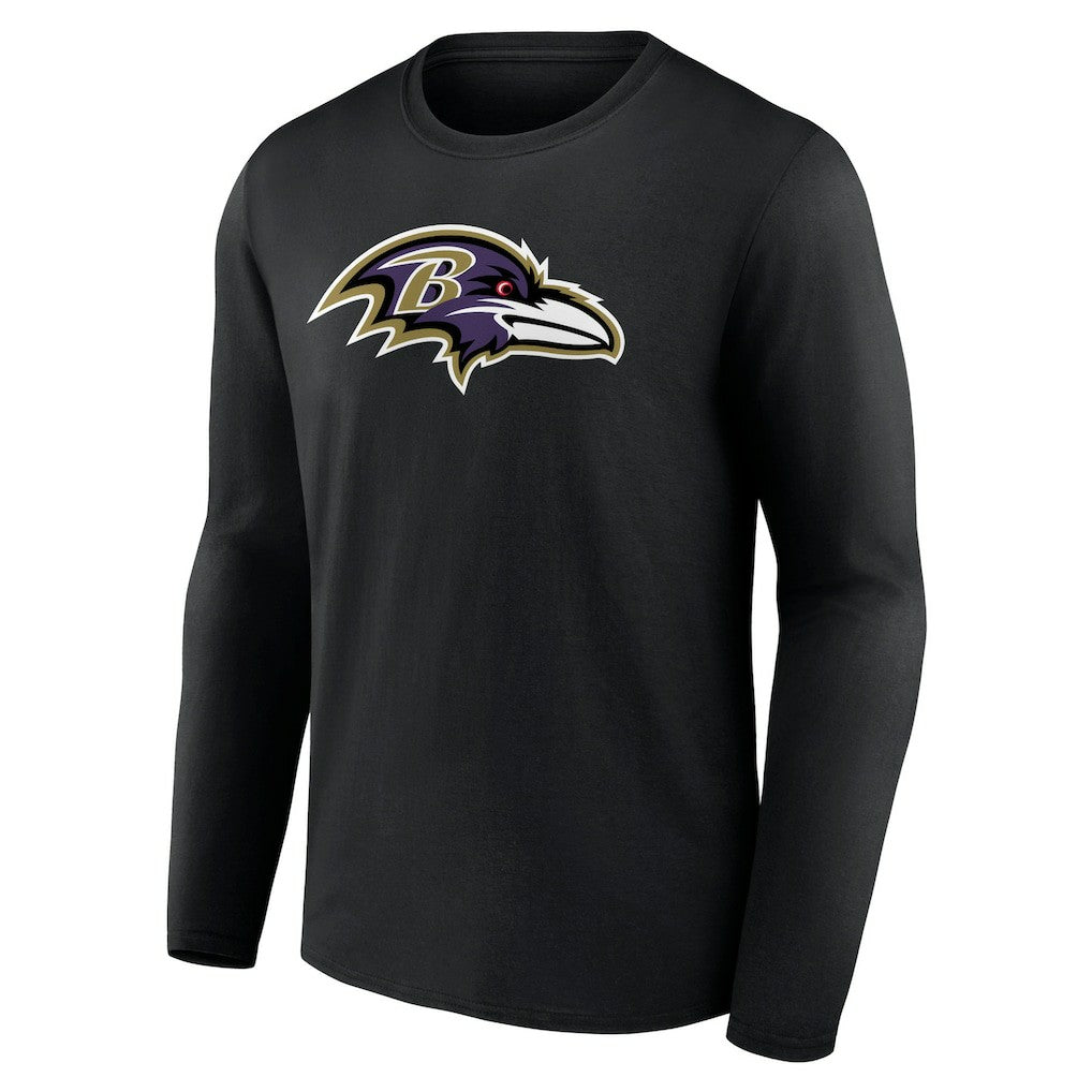 Baltimore Ravens Primary Team Logo Long Sleeve T-Shirt | NFL Near me