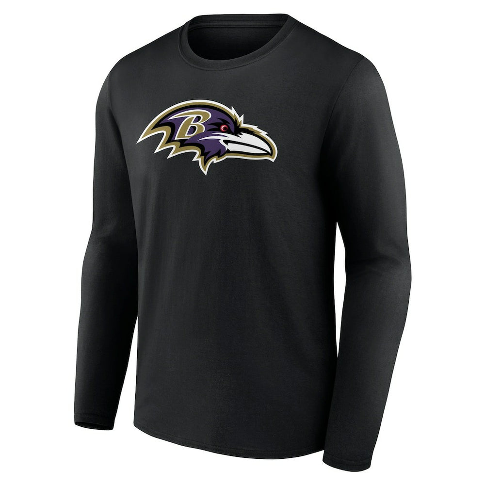 Baltimore Ravens Primary Team Logo Long Sleeve T-Shirt | NFL Near me