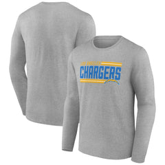 Los Angeles Chargers On Side Stripe Team Long Sleeve T-Shirt | NFL New
