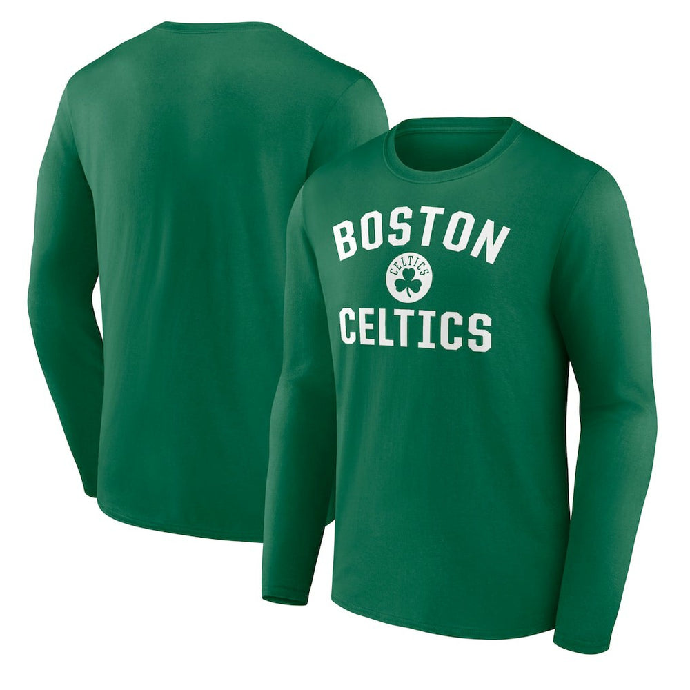 Green Boston Celtics Victory Arch Team Long Sleeve T-Shirt | NBA