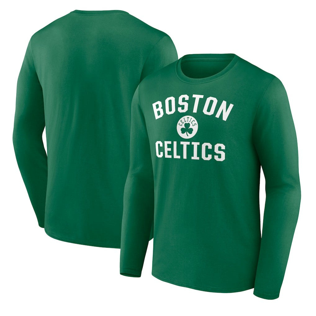 Green Boston Celtics Victory Arch Team Long Sleeve T-Shirt | NBA