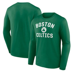 Green Boston Celtics Victory Arch Team Long Sleeve T-Shirt | NBA