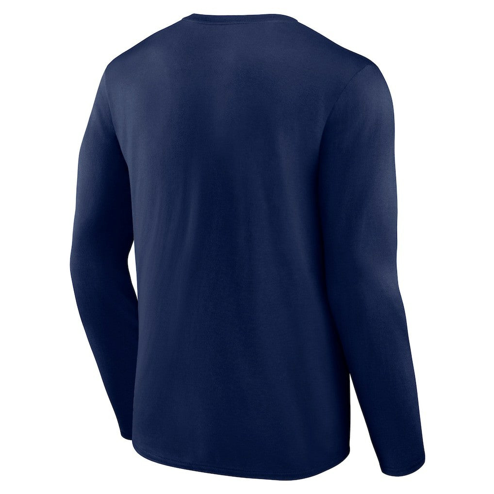 Navy Indiana Pacers Victory Arch Team Long Sleeve T-Shirt | NBA