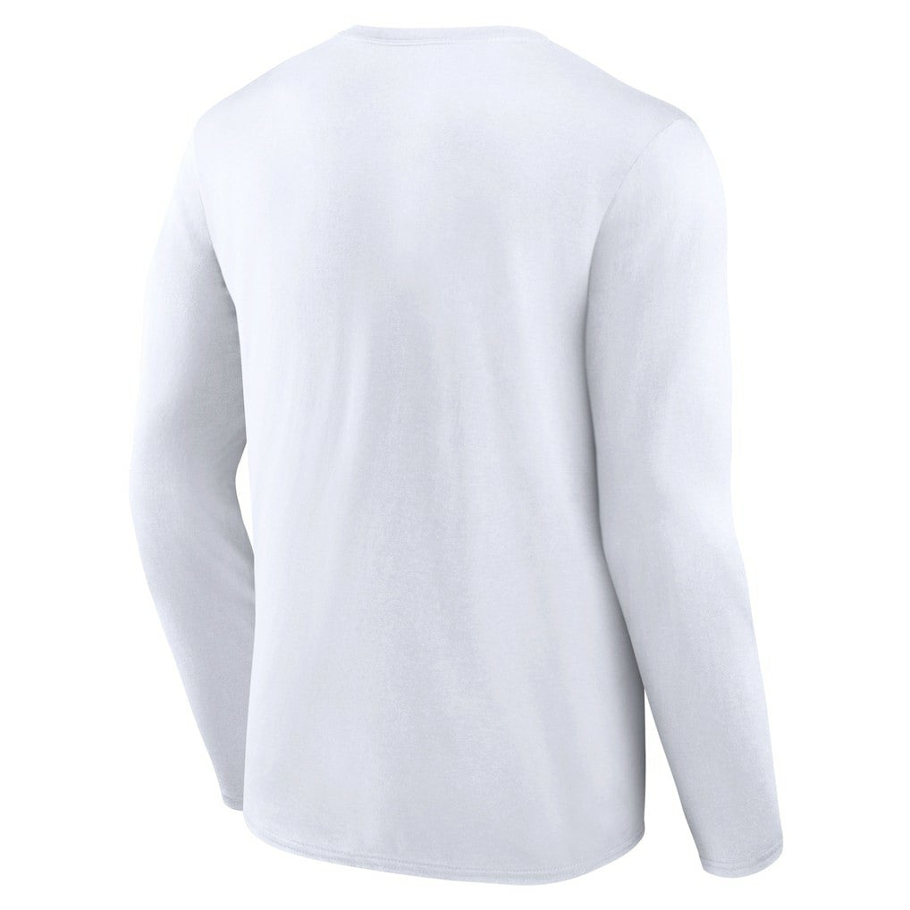 White Dallas Mavericks Alternate Logo Long Sleeve T-Shirt sale | NBA
