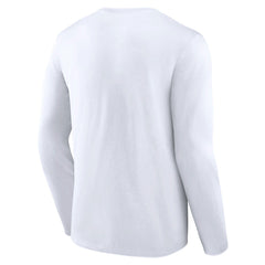 White Milwaukee Bucks Alternate Logo Long Sleeve T-Shirt | NBA