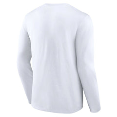 White Philadelphia 76ers Alternate Logo Long Sleeve T-Shirt | NBA