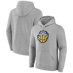 Gray Memphis Grizzlies Alternate Logo Pullover Hoodie | NBA