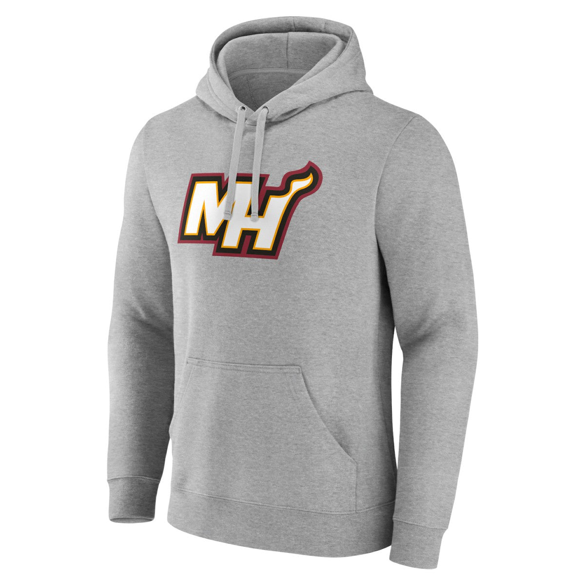 Gray Miami Heat Alternate Logo Pullover Hoodie | NBA