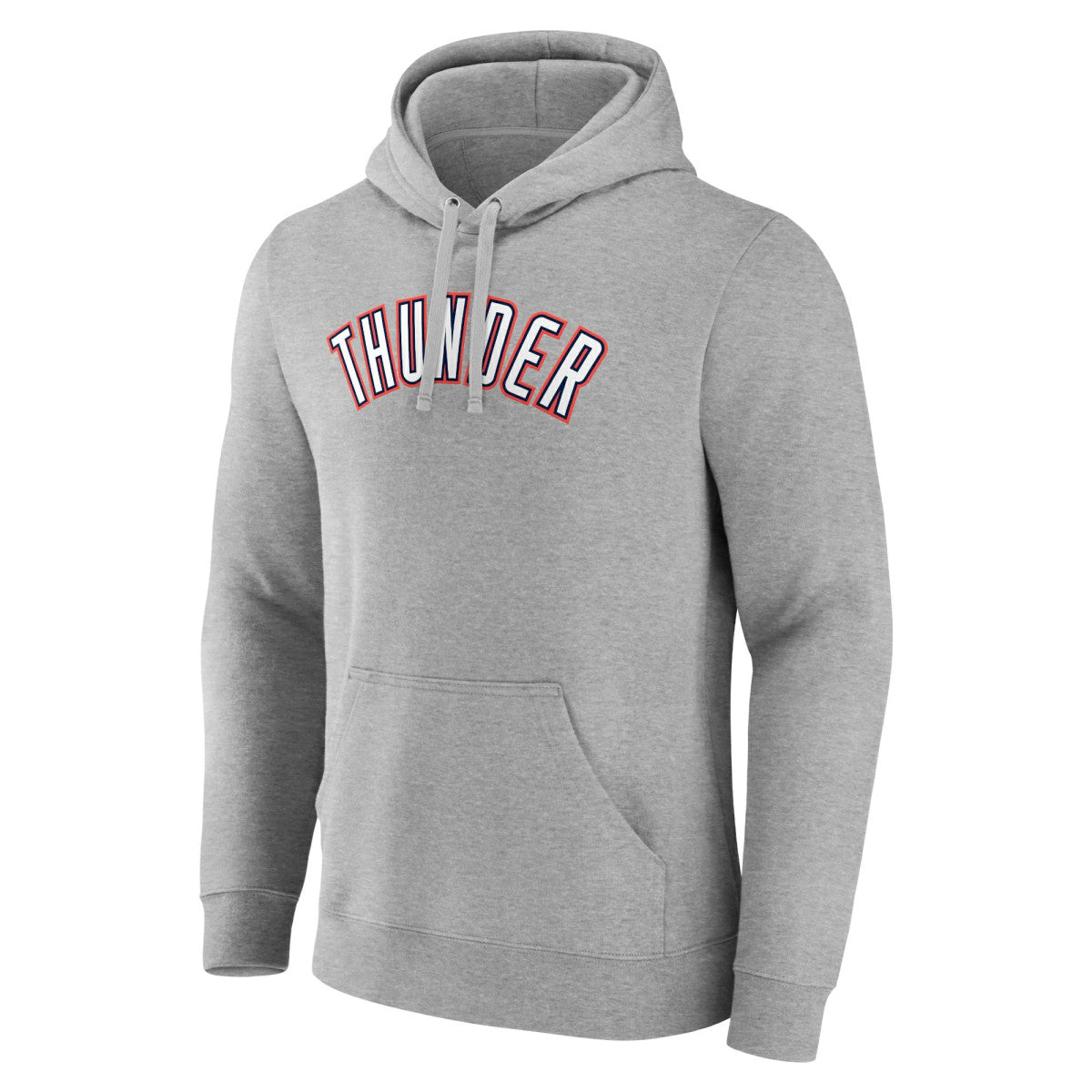 Gray Oklahoma City Thunder Alternate Logo Pullover Hoodie | NBA