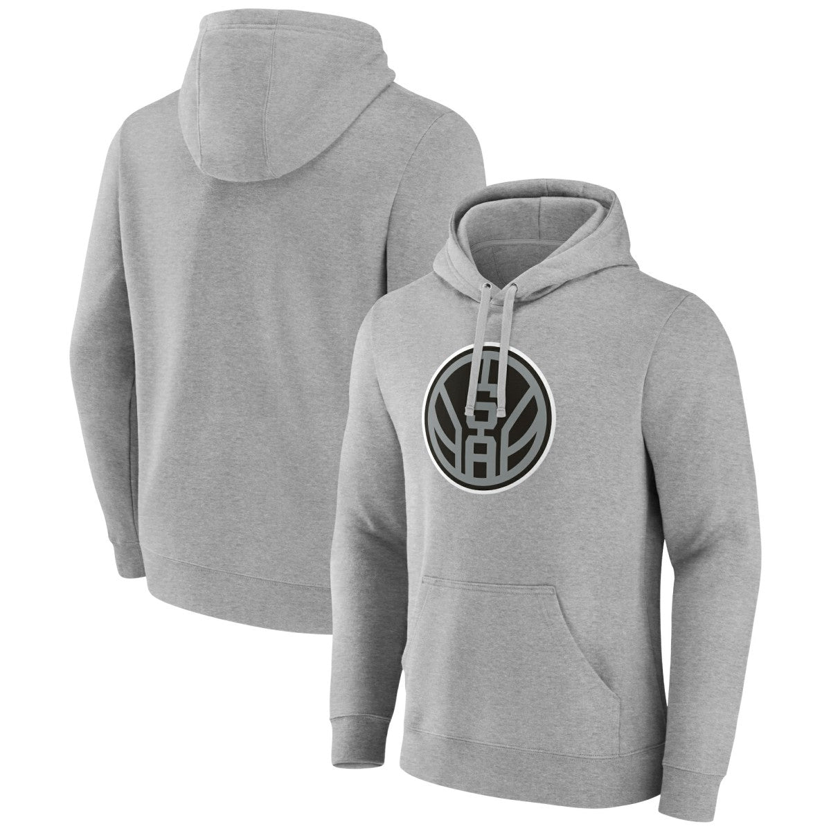 Gray San Antonio Spurs Alternate Logo Pullover Hoodie | NBA