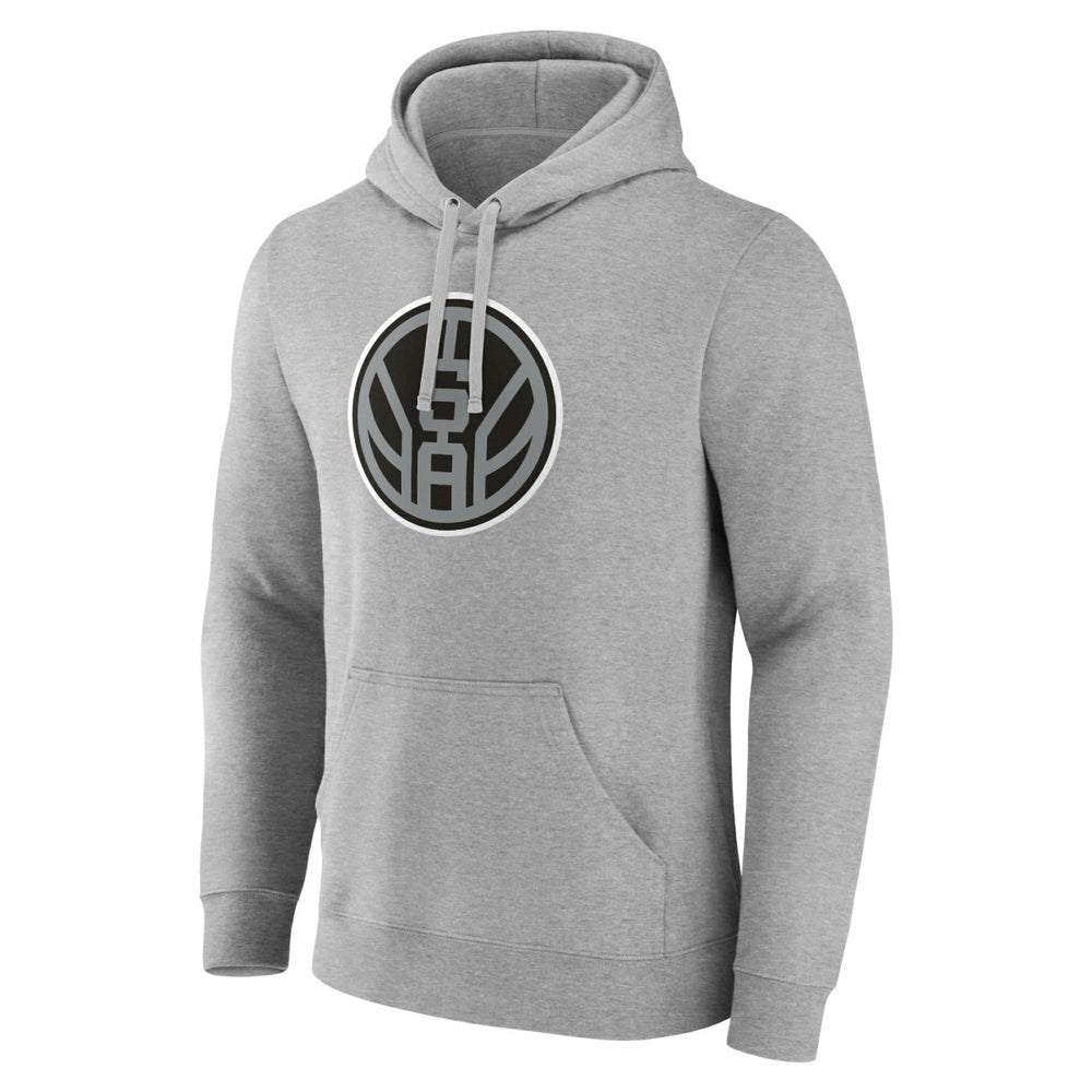 Gray San Antonio Spurs Alternate Logo Pullover Hoodie | NBA
