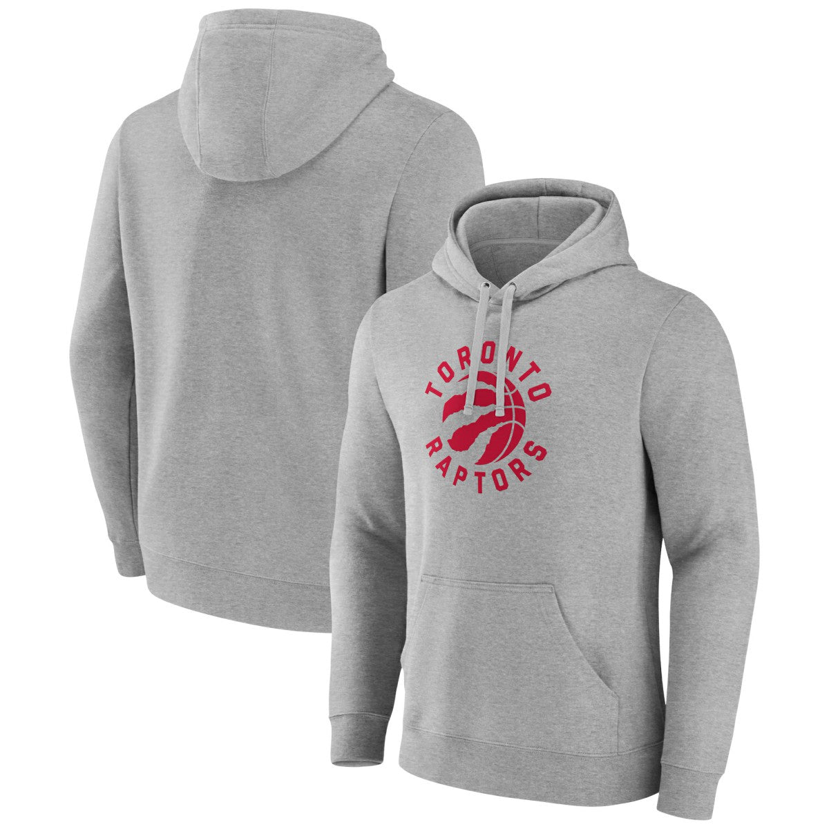 Gray Toronto Raptors Alternate Logo Pullover Hoodie | NBA