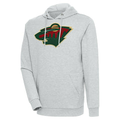 Minnesota Wild Antigua Logo Action Chenille Pullover Hoodie -  NHL Hoodies