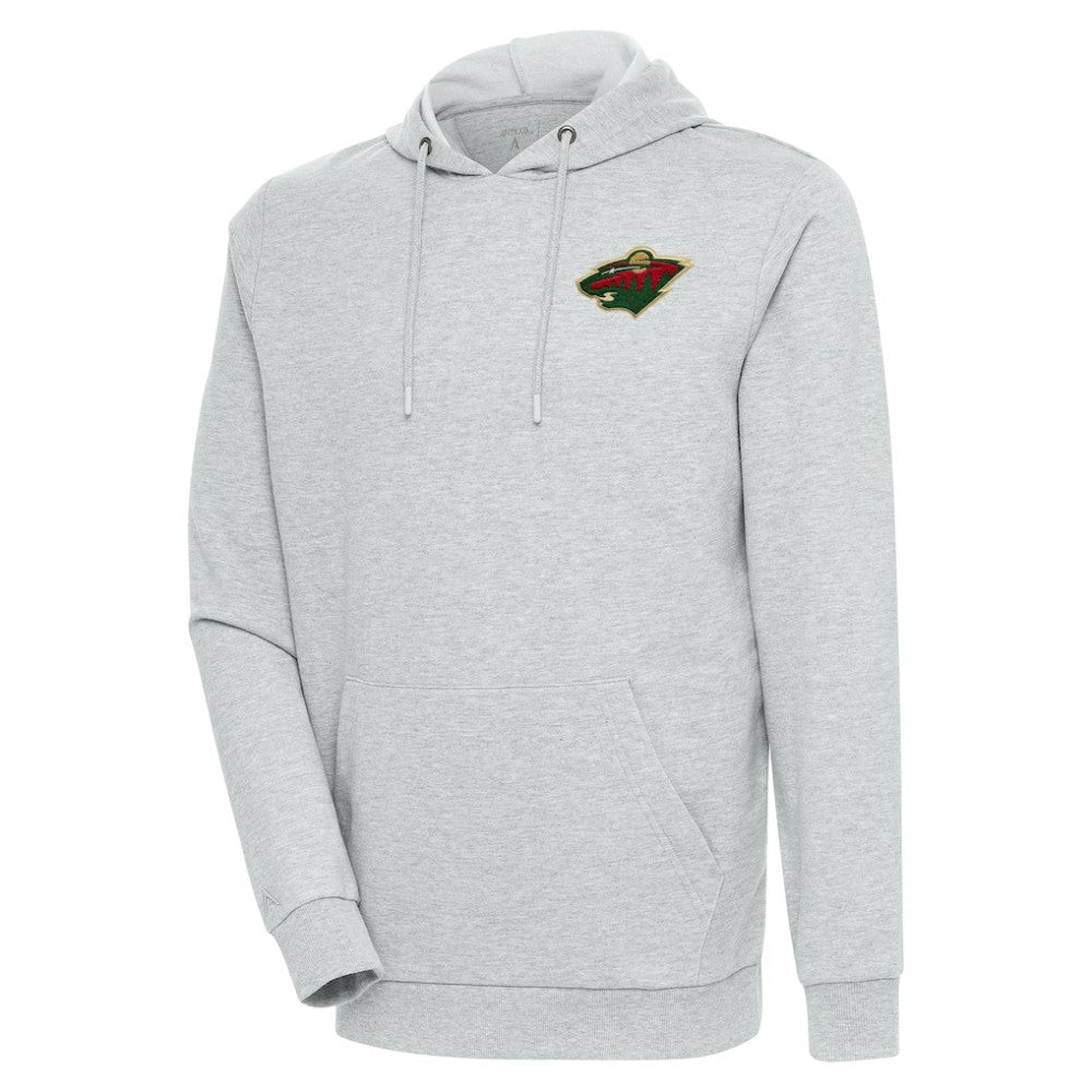 Minnesota Wild Antigua Action Chenille Pullover Hoodie -  NHL Hoodies