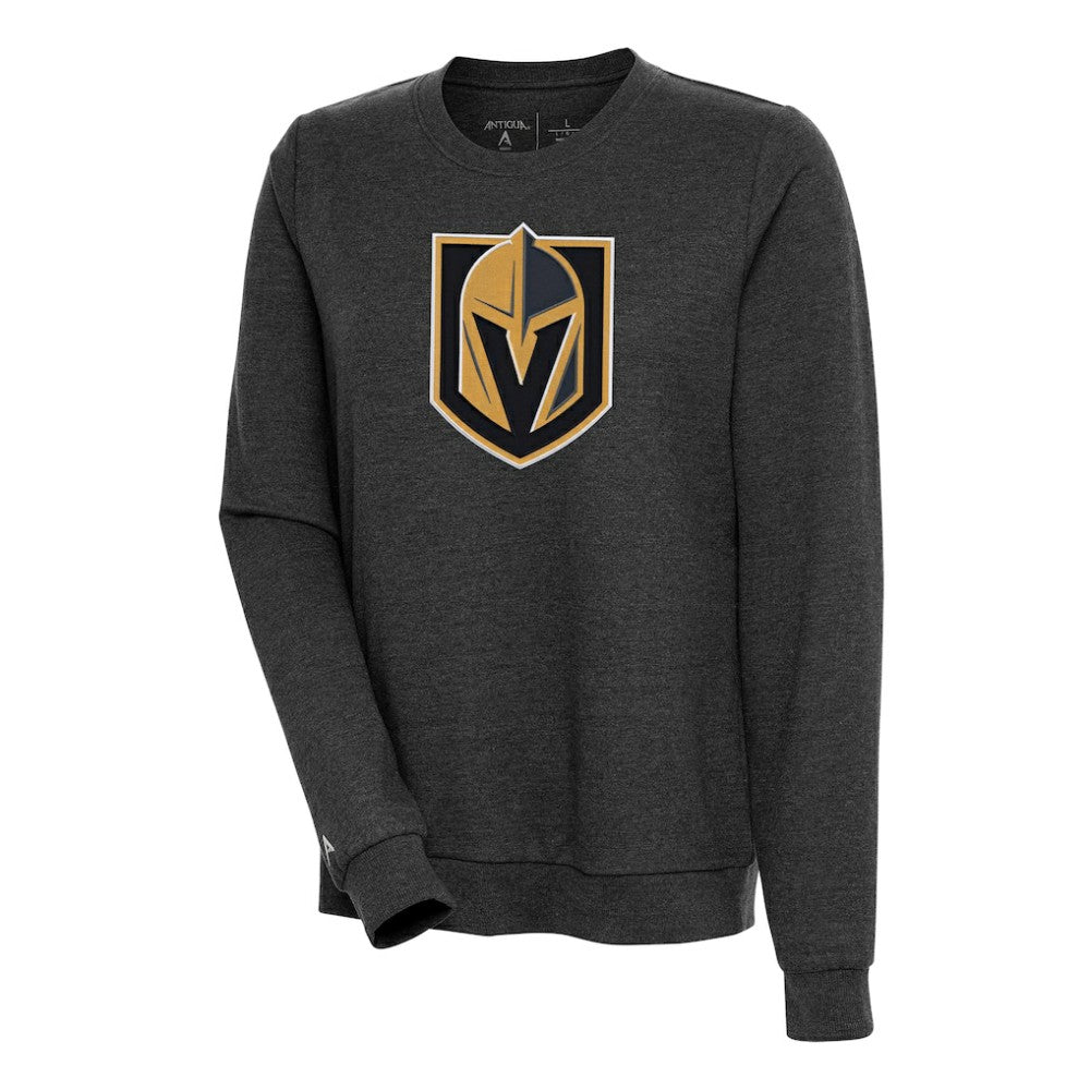 Vegas Golden Knights Antigua Women's Action Crewneck Chenille Pullover Sweatshirt -  NHL Sweatshirts